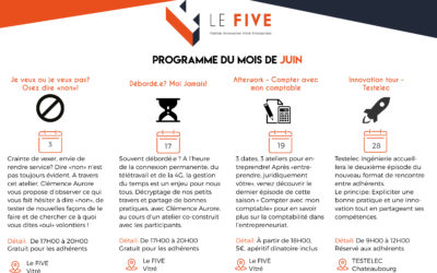 [Actu] Le programme du mois de juin est en ligne !