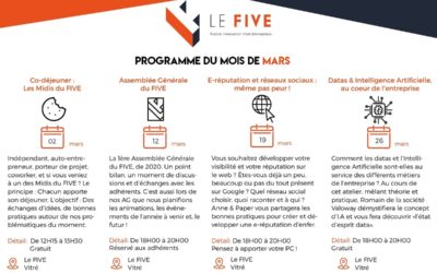 [Actu] Le programme du mois de mars est en ligne !