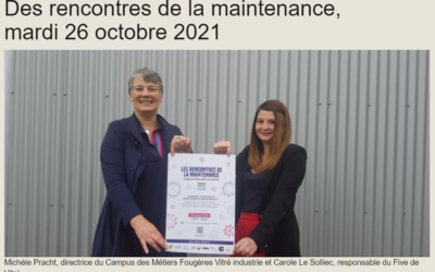 [Campus] Les rencontres de la maintenance – 26 octobre 2021