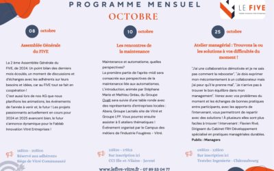 [Octobre] Le programme est en ligne !